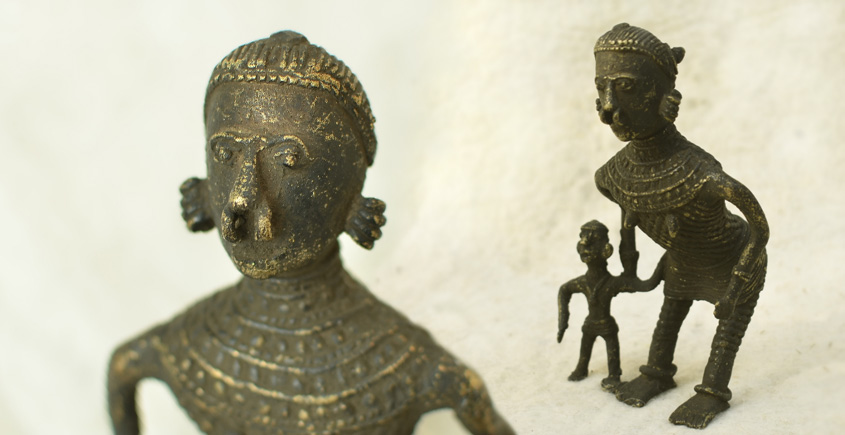 Ormolu ✺ Dhokra Tribal Women { 7 }